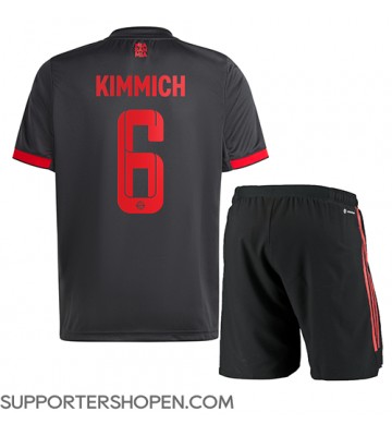 Bayern Munich Joshua Kimmich #6 Tredje tröja Barn 2022-23 Kortärmad (+ korta byxor)